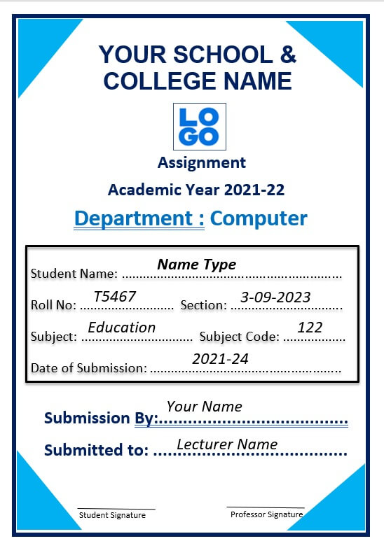 Download All College Project in Word File