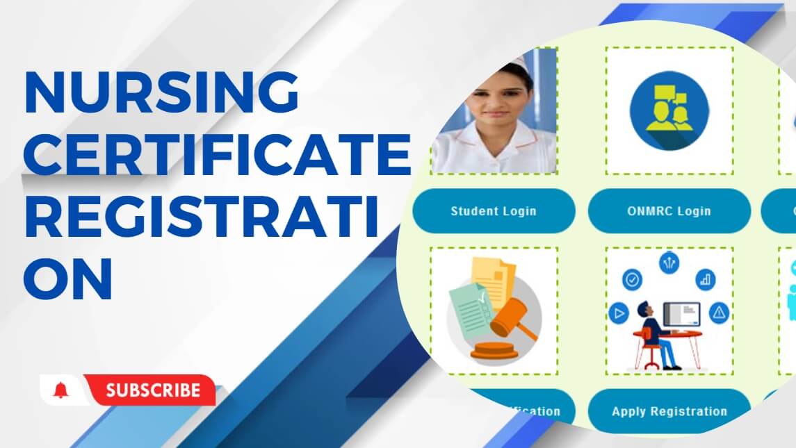 Nursing Certificate Registration