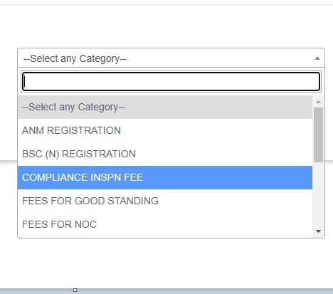 ONMRC Registration category SBI Collect payment