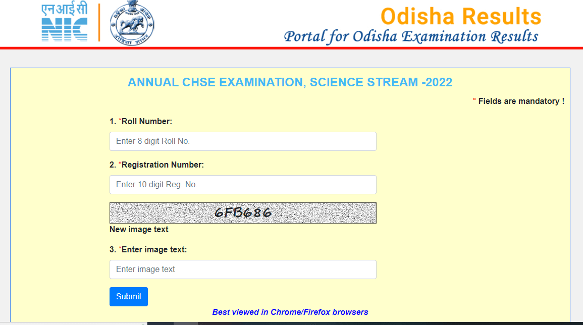 CHSE Odisha Result 2022