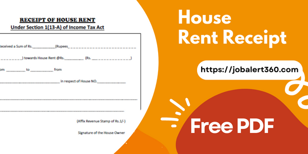 House Rent Receipt