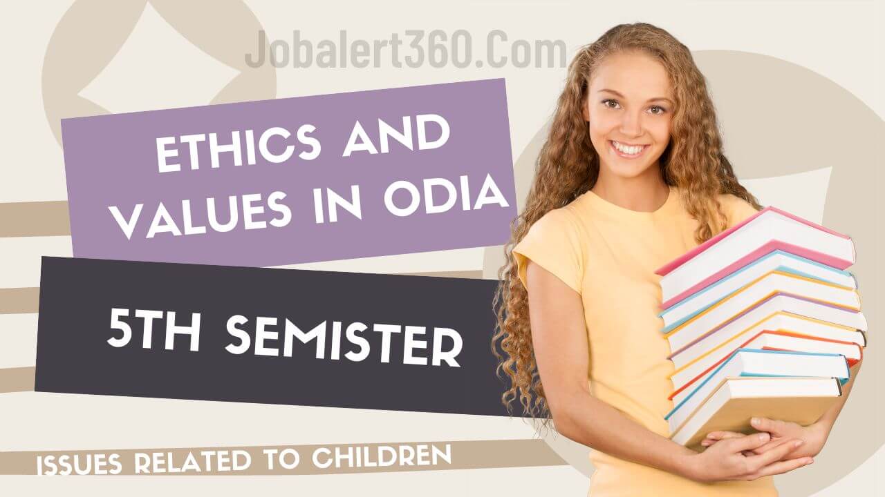 Ethics and Values 5th Semister in Odia