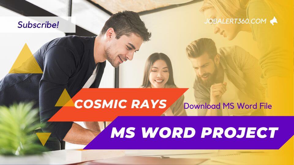 Cosmic Rays College Project
