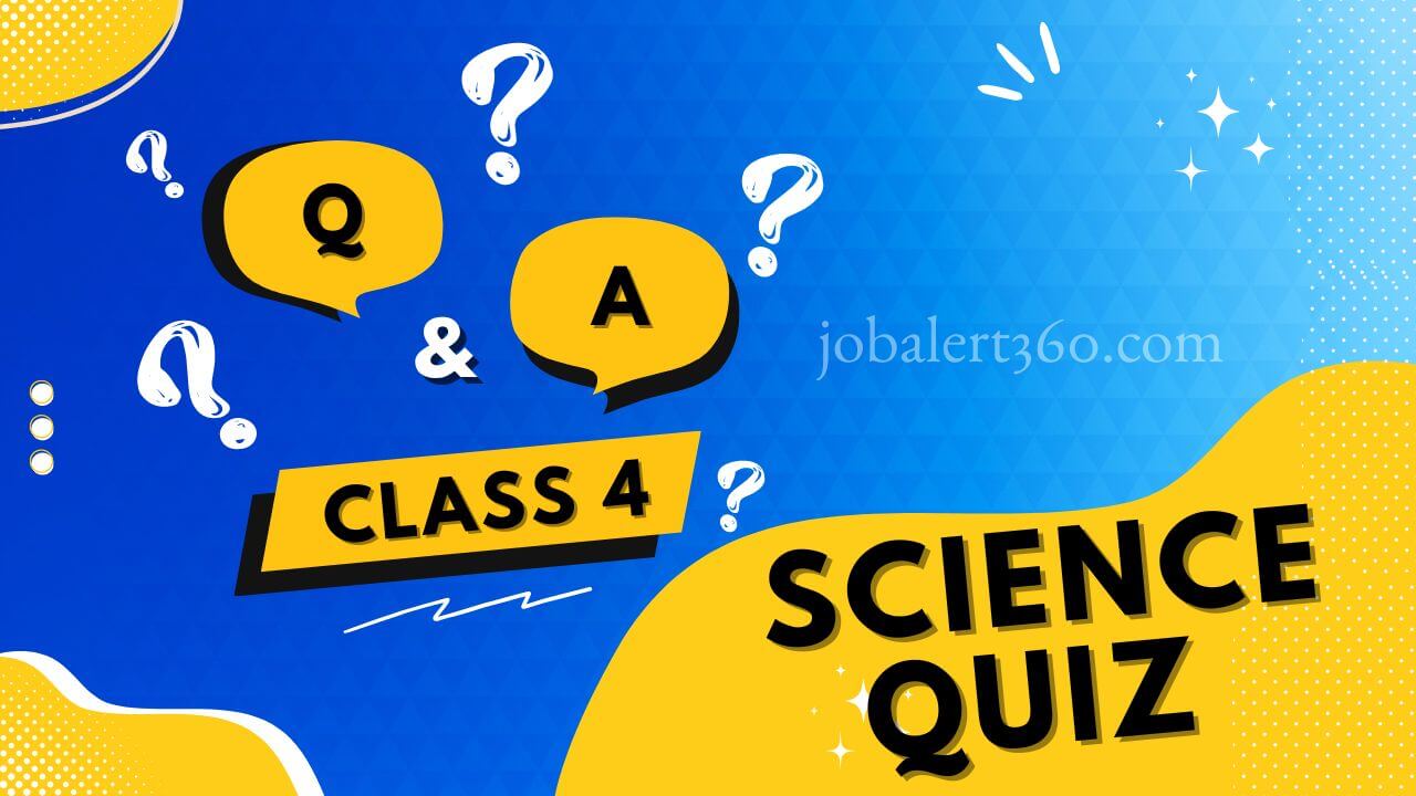 Science Quiz For Class 4