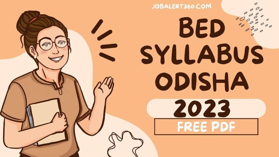 BEd Syllabus Odisha 2023
