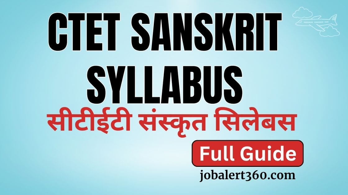 CTET Sanskrit Syllabus
