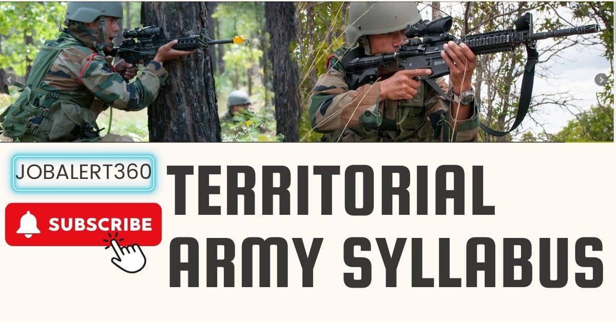 Territorial Army Syllabus