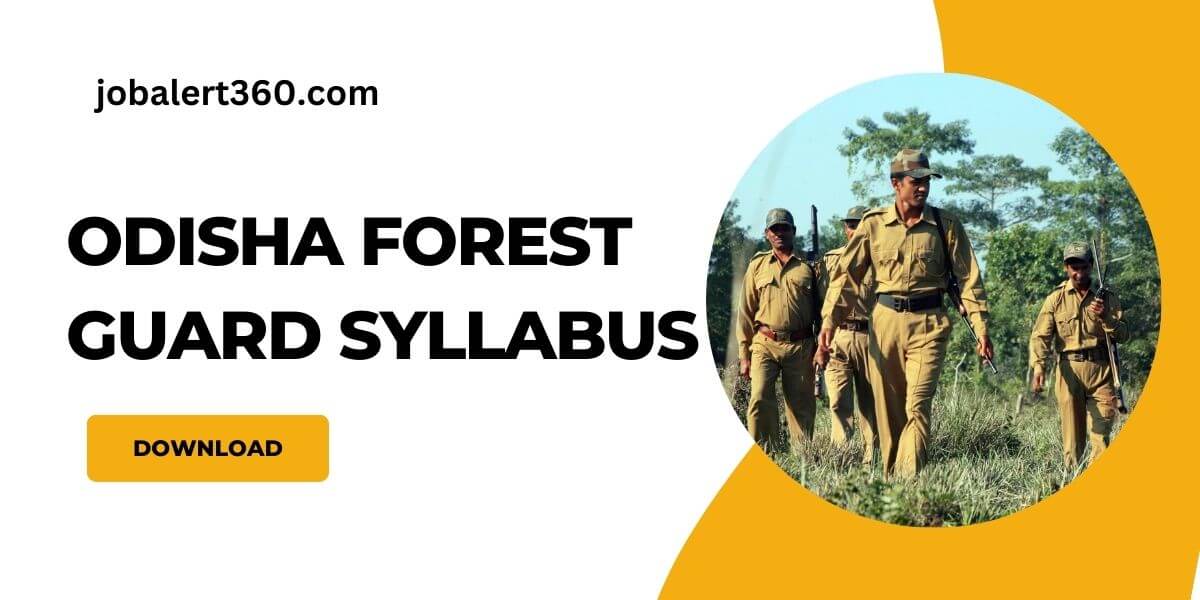 Odisha Forest Guard Syllabus