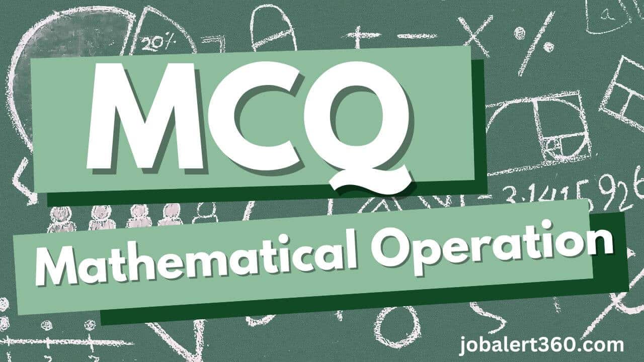 Mathematical Operation Questions and Answer